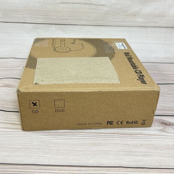 Portable Bluetooth CD Player Wall-Mounted FM Radio USB/SD AUX w/Remote -Open Box - Picture 16 of 16